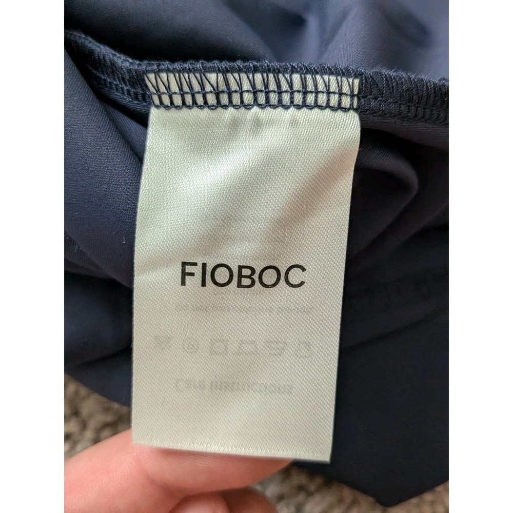 NWT Fioboc Hoodie Mens 2XL Pacific Blue Classic Fit Lightweight Pullover - Picture 5 of 12